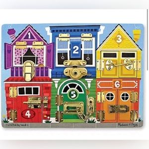 Kids Melissa & Doug Latches Board Puzzle